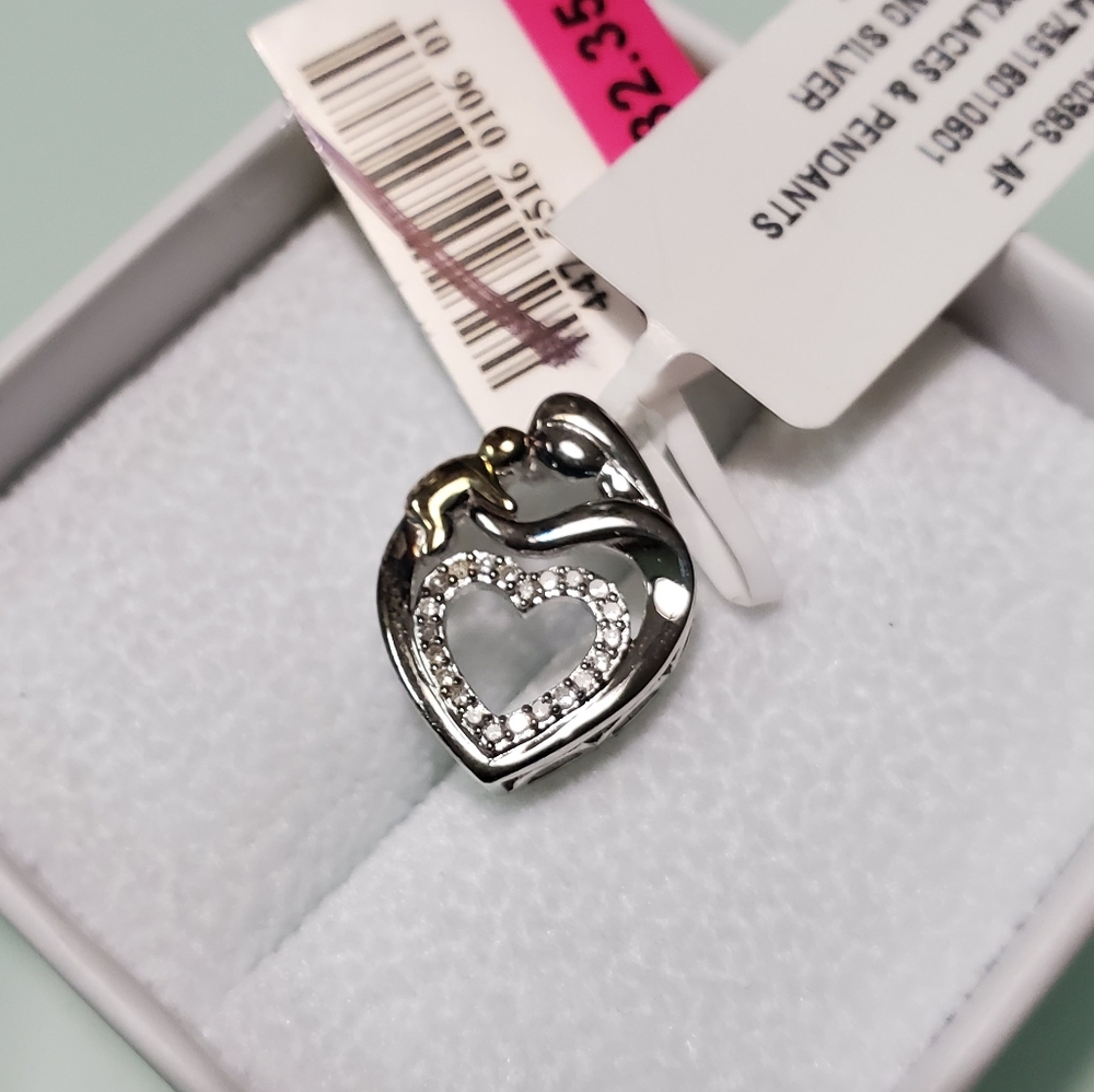 Genuine Diamond Accent Pendant